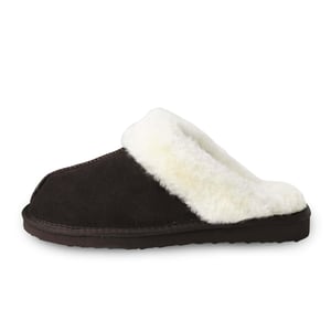 Snow Paw Coffee Classic Ladies Sheepskin Slippers