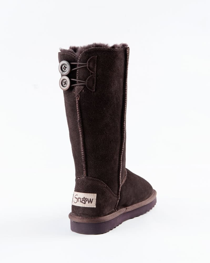 Sheepskin Tall Button Boots