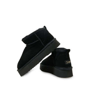 Black Ankle Boots - detail