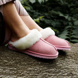 Baby Pink Classic Slippers - lifestyle