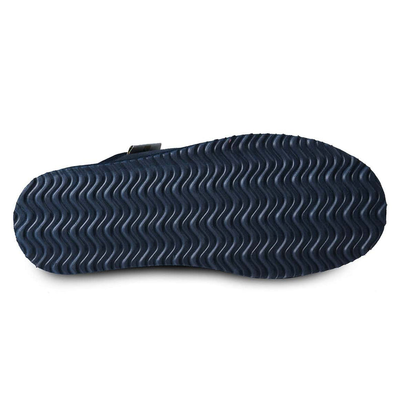Men's Navy Slippers - side
