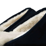Men's Navy Slippers - detail