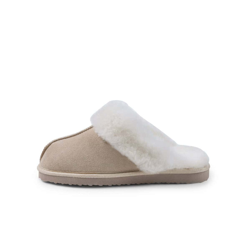 Snow Paw Sand Classic Ladies Sheepskin Slippers