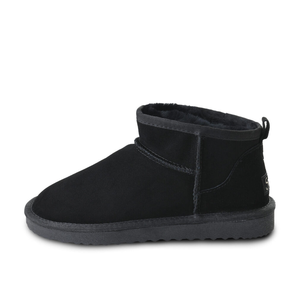sheepskin ankle boots
